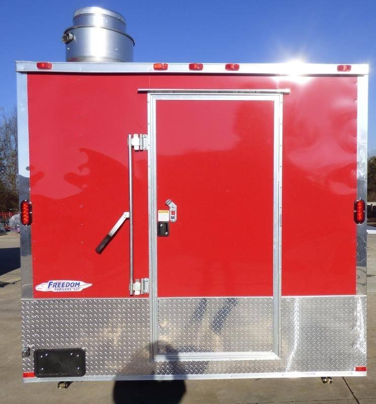 Concession Trailer 8.5’x16′ Red – Food Catering Event BBQ — photo 3