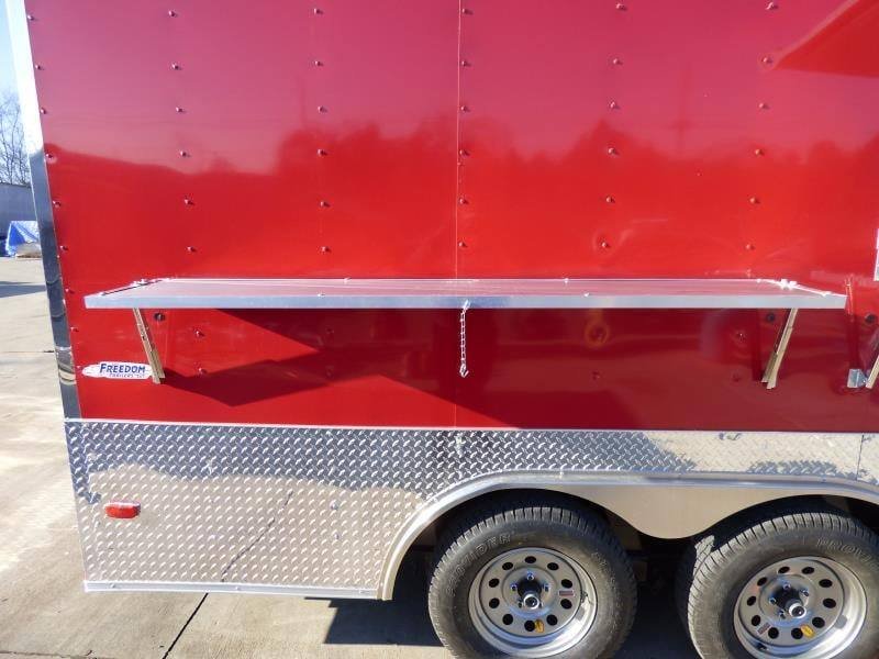 Concession Trailer 8.5’x16′ Red – Food Catering Event BBQ — photo 5