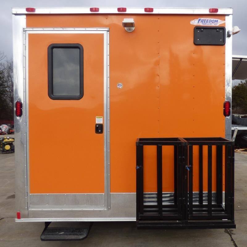 Concession Trailer 8.5′ x 20′ Orange – Event Food Catering BBQ — photo 8