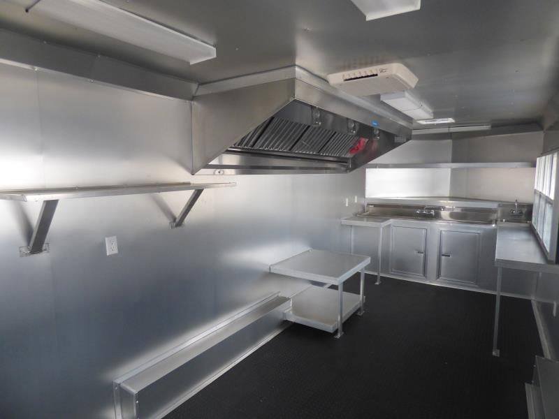 Concession Trailer 8.5′ x 20′ Orange – Event Food Catering BBQ — photo 9