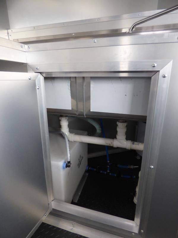 Concession Trailer 8.5′ x 20′ Orange – Event Food Catering BBQ — photo 3