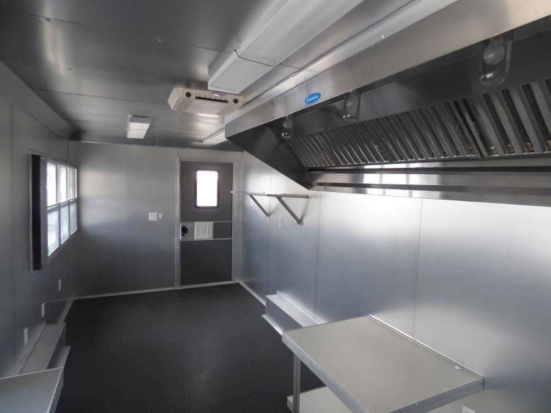 Concession Trailer 8.5′ x 20′ Orange – Event Food Catering BBQ — photo 11