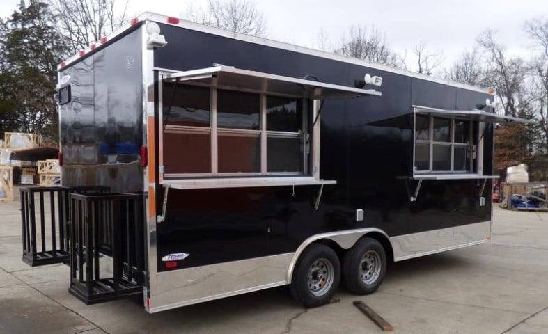 Concession Trailer 8.5 X 20 Black – Food Event Catering — photo 10