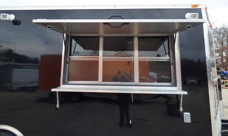 Concession Trailer 8.5 X 20 Black – Food Event Catering — photo 11