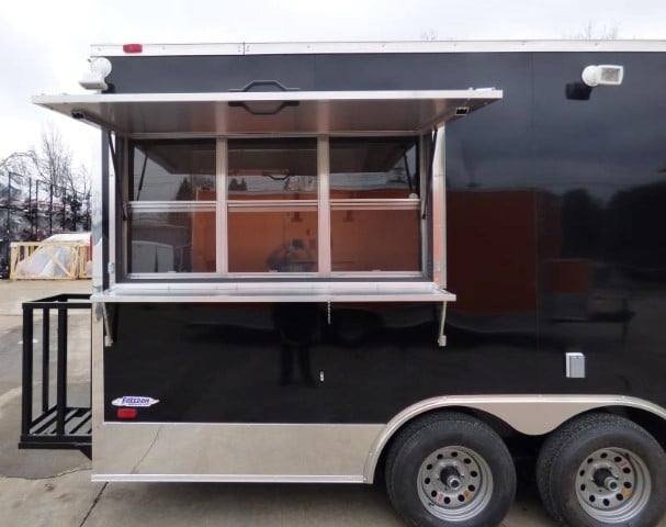 Concession Trailer 8.5 X 20 Black – Food Event Catering — photo 15