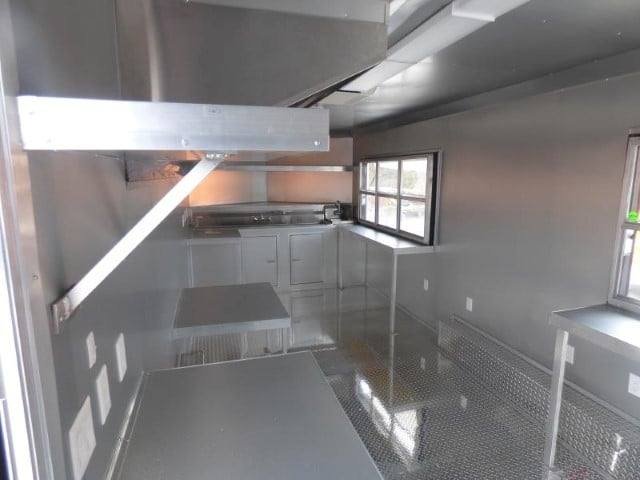 Concession Trailer 8.5 X 20 Black – Food Event Catering — photo 3