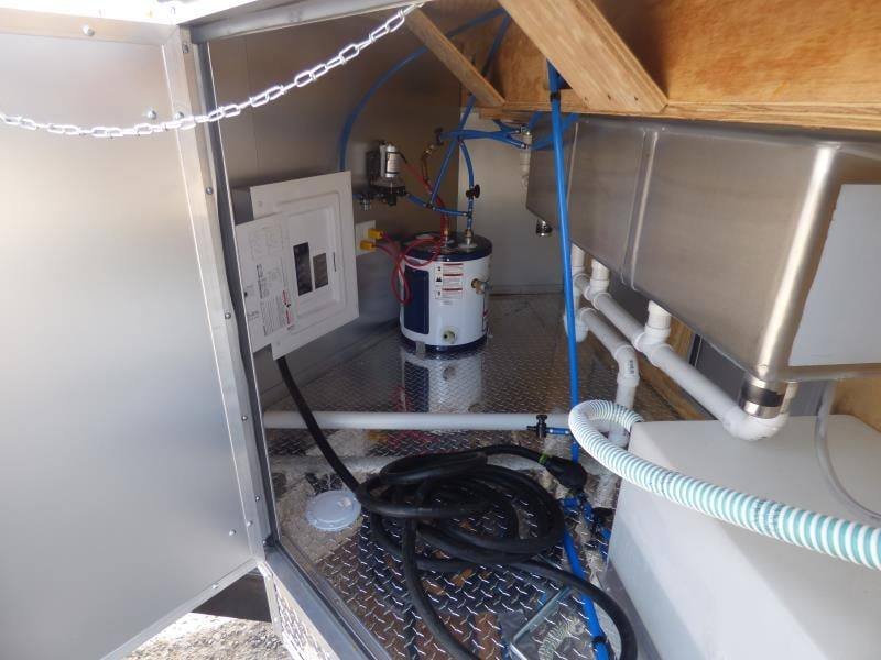 8.5′ x 24′ Yellow Catering BBQ Event Concession Food Trailer — photo 4