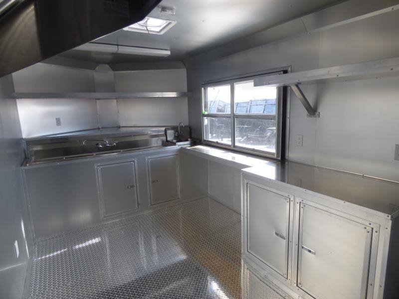 8.5′ x 24′ Yellow Catering BBQ Event Concession Food Trailer — photo 8