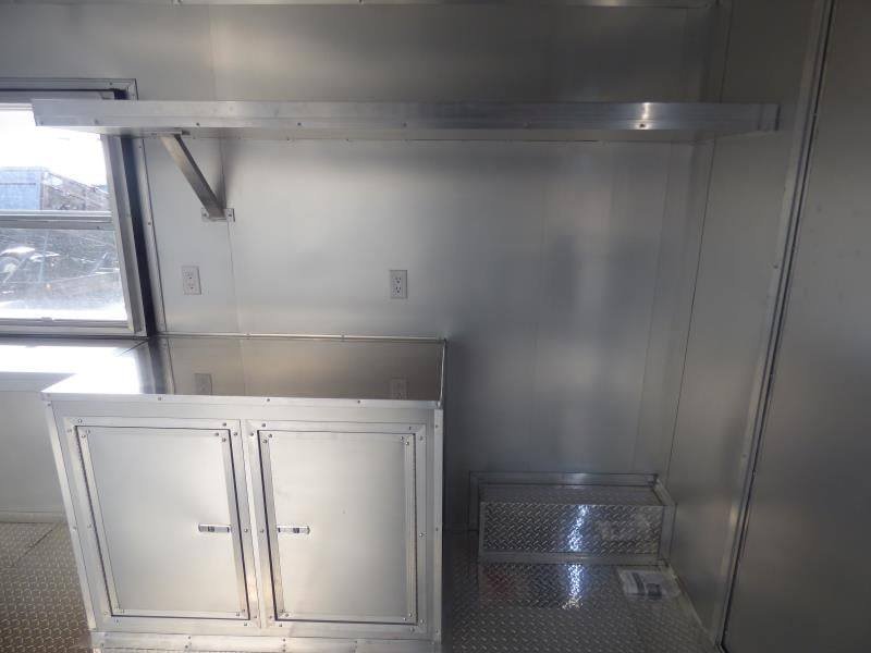 8.5′ x 24′ Yellow Catering BBQ Event Concession Food Trailer — photo 2