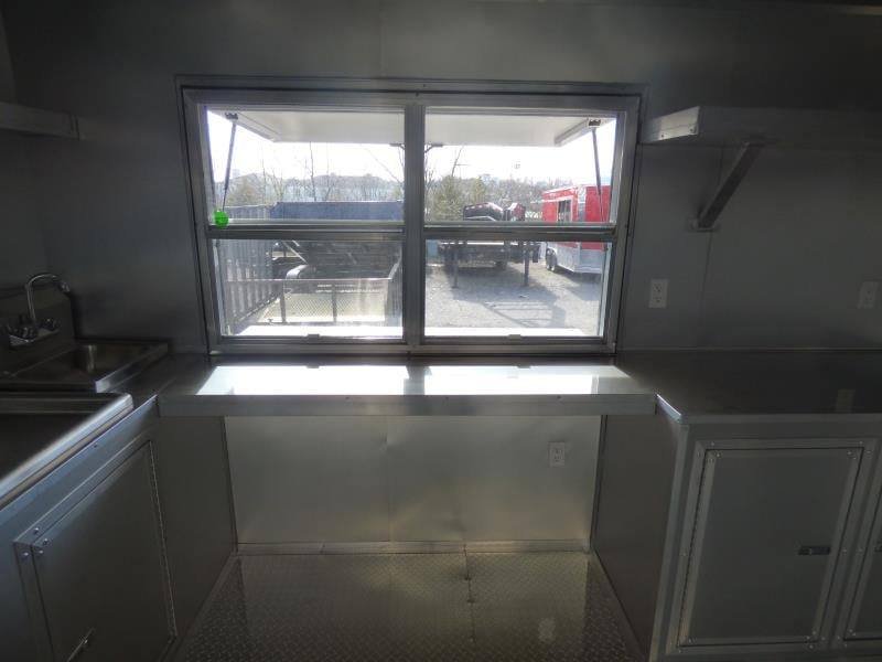 8.5′ x 24′ Yellow Catering BBQ Event Concession Food Trailer — photo 11