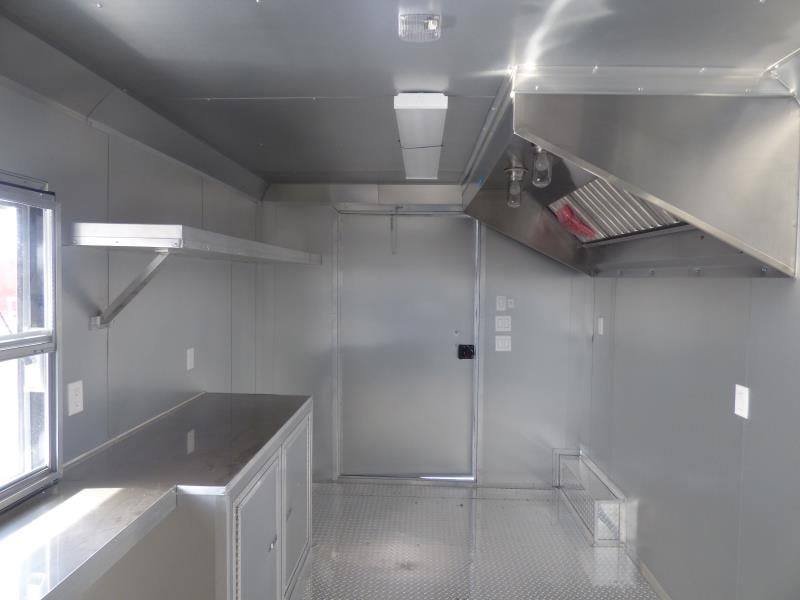8.5′ x 24′ Yellow Catering BBQ Event Concession Food Trailer — photo 15