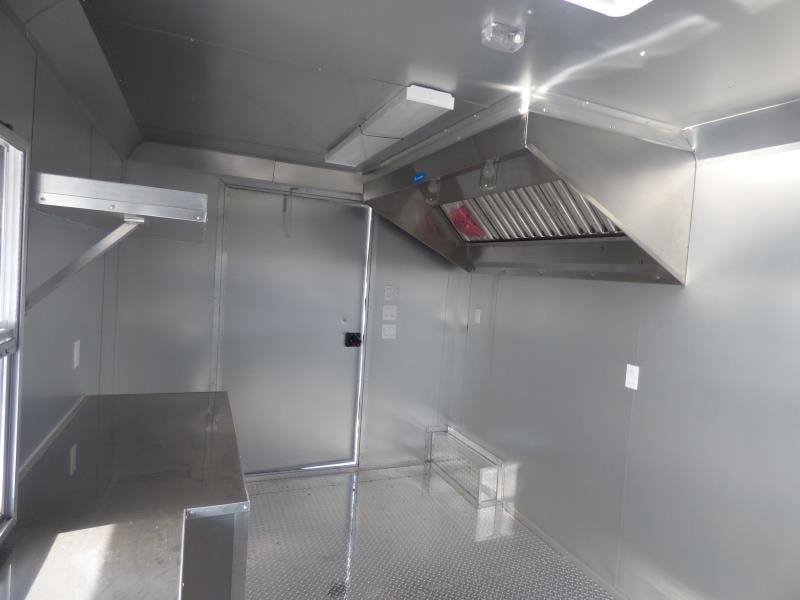 8.5′ x 24′ Yellow Catering BBQ Event Concession Food Trailer — photo 5