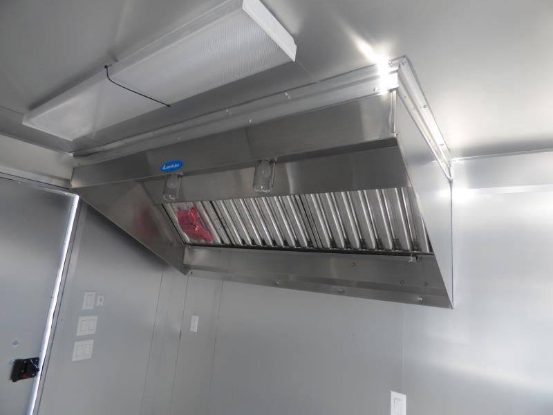 8.5′ x 24′ Yellow Catering BBQ Event Concession Food Trailer — photo 12