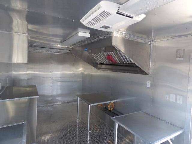 Concession Trailer 8.5’x18′ White Catering Food Vending Event — photo 6