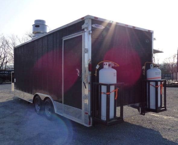 Concession Trailer 8.5 X 20 Black – Food Event Catering — photo 12
