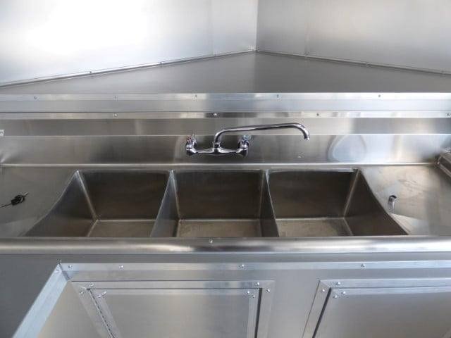 Concession Trailer 8.5 X 20 Black – Food Event Catering — photo 14
