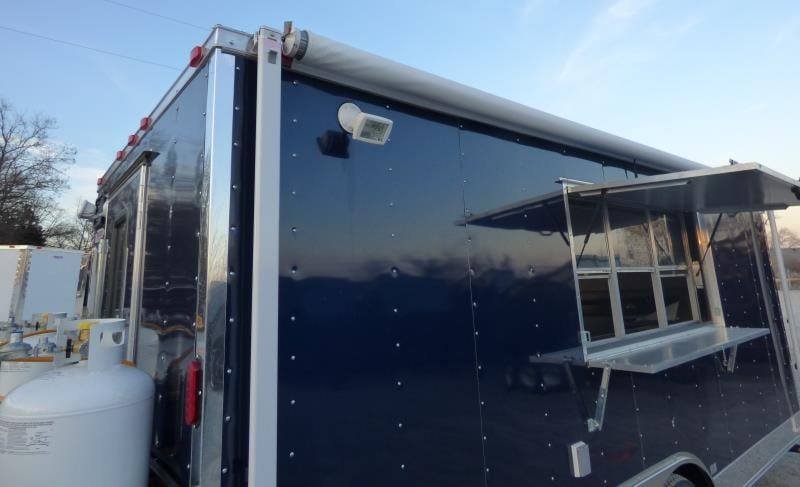 Concession Trailer 8.5’x18′ Indigo Blue – Food Event Catering BBQ — photo 7