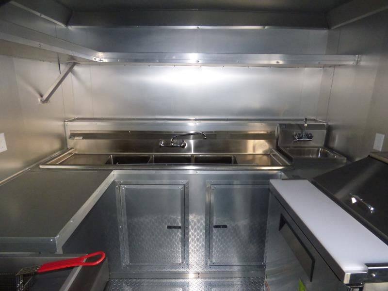 Concession Trailer 8.5’x18′ Indigo Blue – Food Event Catering BBQ — photo 2