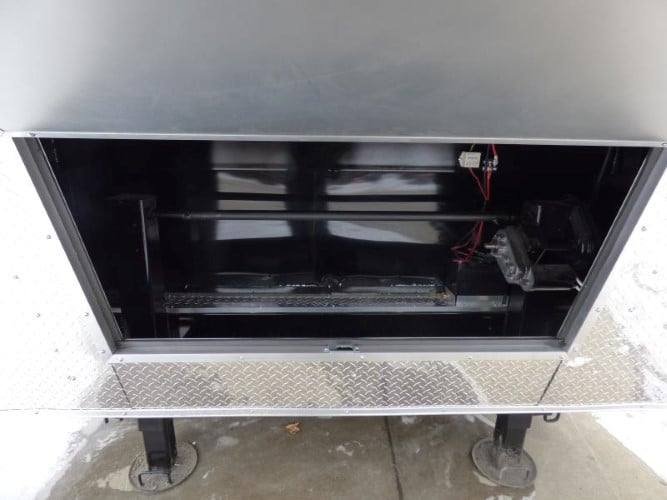 8.5′ x 34′ White Catering Event Concession Food Trailer — photo 9