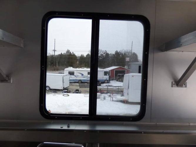 8.5′ x 34′ White Catering Event Concession Food Trailer — photo 11