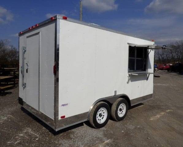 Concession Trailer 8.5′ X 14′ White – Food Event Catering — photo 12