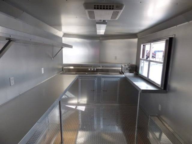Concession Trailer 8.5′ X 14′ White – Food Event Catering — photo 6