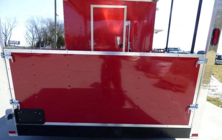 Concession Trailer 8.5′ X 20′ Red – BBQ Event catering — photo 7