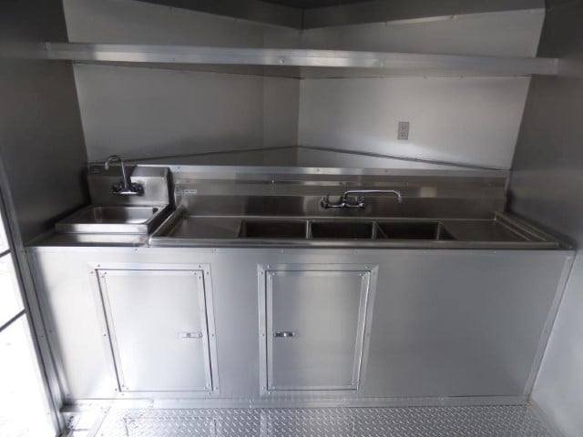 Concession Trailer 8.5′ X 16′ White Food Event Catering — photo 9