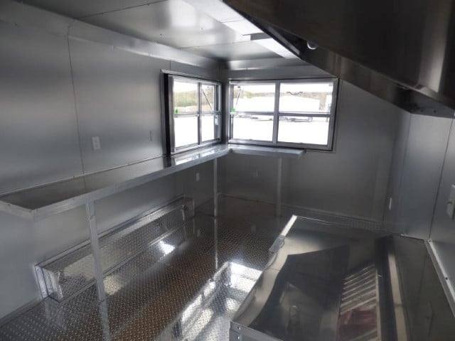 Concession Trailer 8.5′ X 16′ White Food Event Catering — photo 6
