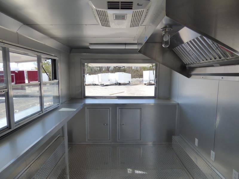 Concession Trailer 8.5′ X 14′ Red – Food Event Catering — photo 8