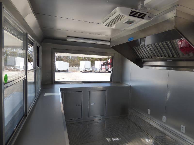 Concession Trailer 8.5′ X 14′ Red – Food Event Catering — photo 4
