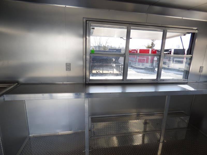 Concession Trailer 8.5′ X 14′ Red – Food Event Catering — photo 13