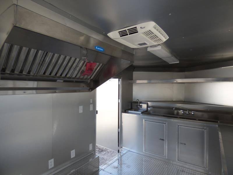 Concession Trailer 8.5′ X 14′ Red – Food Event Catering — photo 12