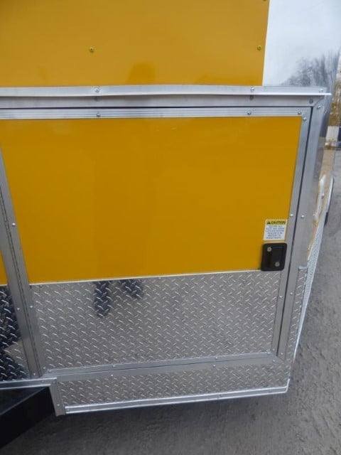 Concession Trailer 8.5 X 24 Yellow – BBQ Food Event Catering — photo 6