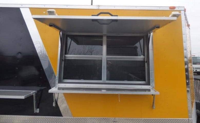 Concession Trailer 8.5 X 24 Yellow – BBQ Food Event Catering — photo 15