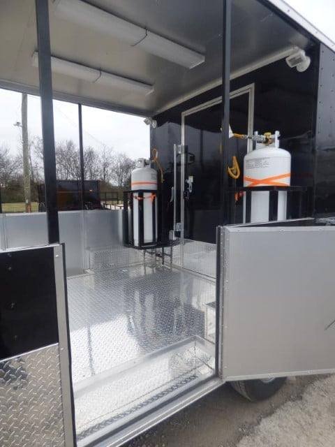Concession Trailer 8.5 X 24 Yellow – BBQ Food Event Catering — photo 2