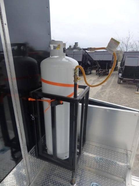 Concession Trailer 8.5 X 24 Yellow – BBQ Food Event Catering — photo 4
