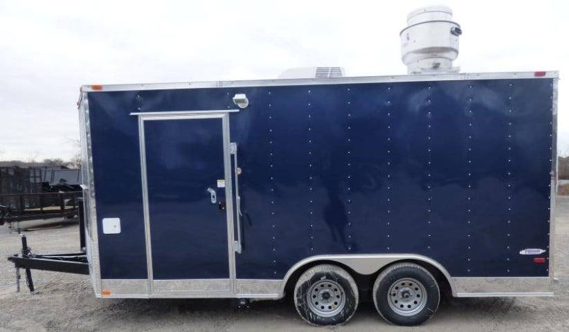 Concession Trailer 8.5 X 16′ Indigo Blue – Food Event Catering — photo 6