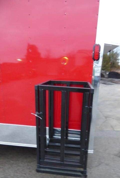 Concession Trailer 8.5′ X 17′ Red – Food Event Catering — photo 7