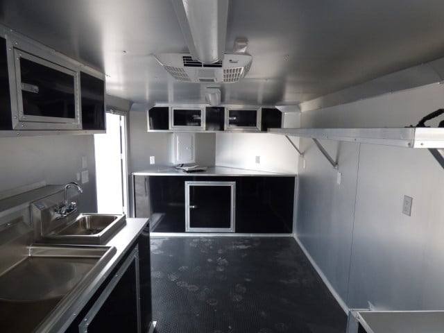 Concession Trailer 8.5′ X 16′ Black – Event Catering Concession — photo 4