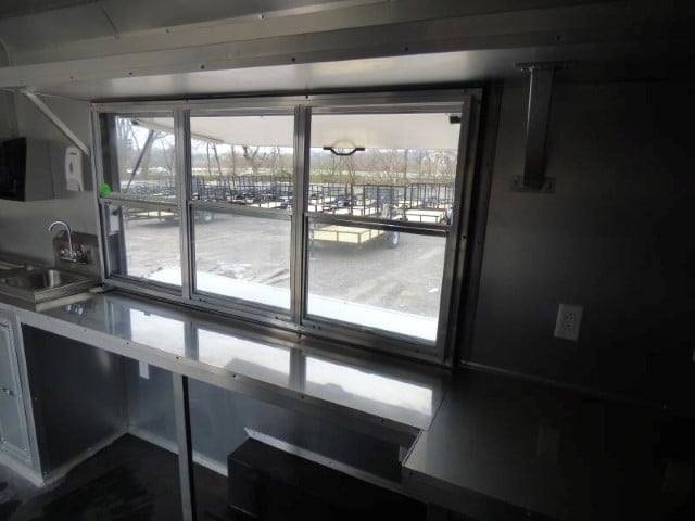 Concession Trailer 8.5′ X 17′ Red – Food Event Catering — photo 5