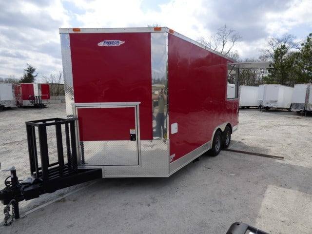 Concession Trailer 8.5′ X 15′ Red – Food Event Catering Concession — photo 6