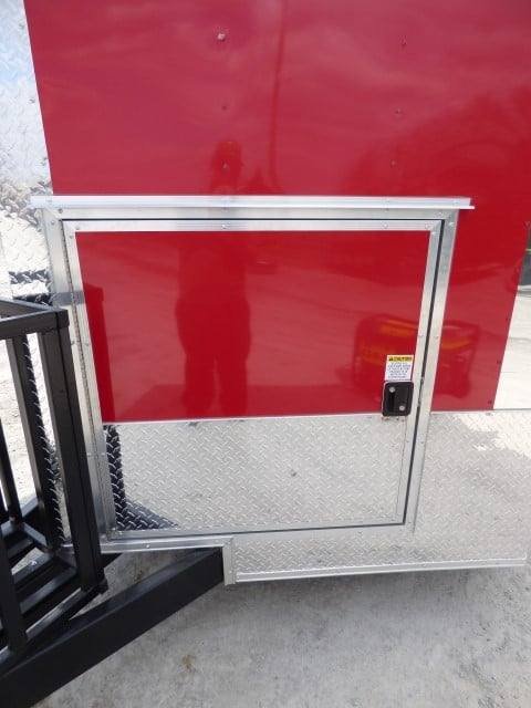 Concession Trailer 8.5′ X 15′ Red – Food Event Catering Concession — photo 12