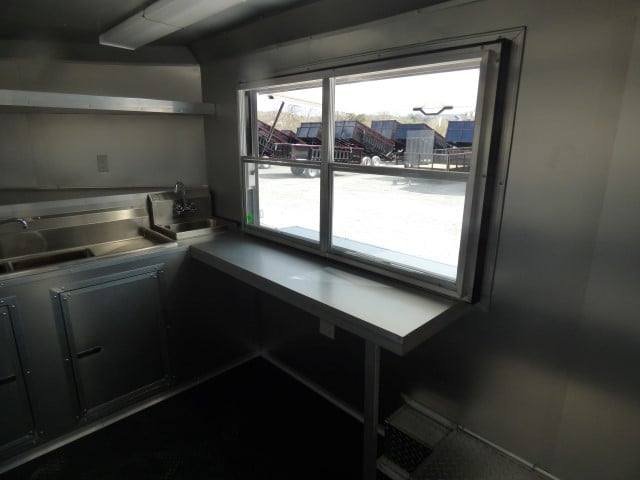 Concession Trailer 8.5′ X 15′ Red – Food Event Catering Concession — photo 8