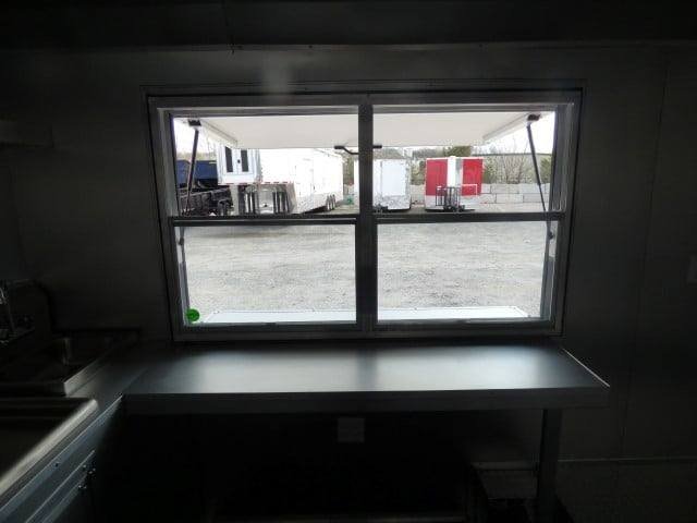 Concession Trailer 8.5′ X 15′ Red – Food Event Catering Concession — photo 10
