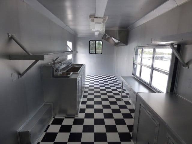Concession Trailer 8.5′ X 24′ Red – Food Event Catering — photo 13