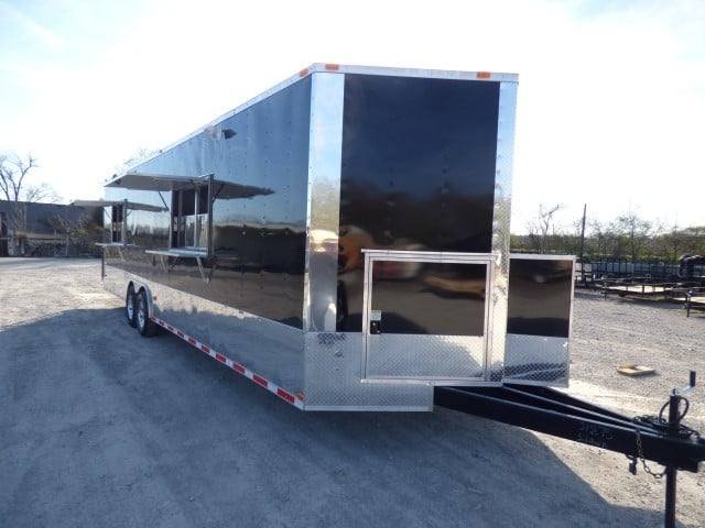Concession Trailer 8.5′ X 30′ Black – Food Event Catering — photo 5