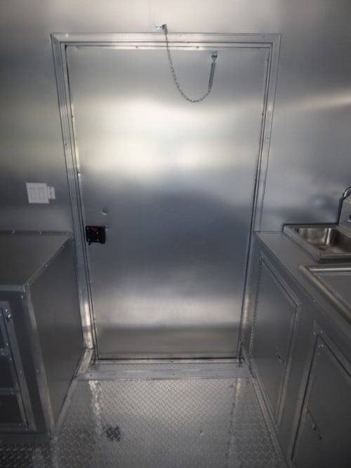 8.5′ x 26′ Concession Trailer Black BBQ Food Event Catering — photo 6