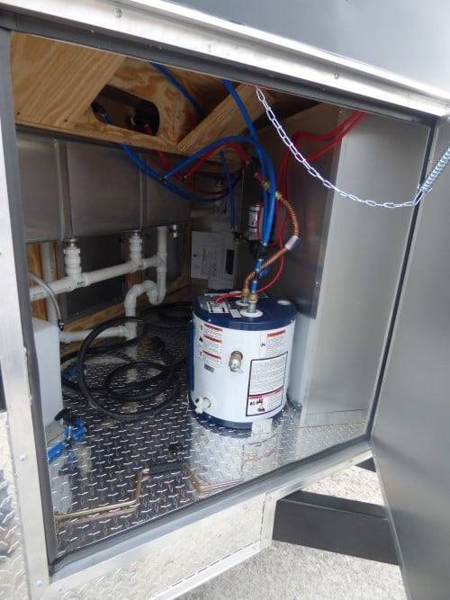 8.5′ x 26′ Concession Trailer Black BBQ Food Event Catering — photo 14