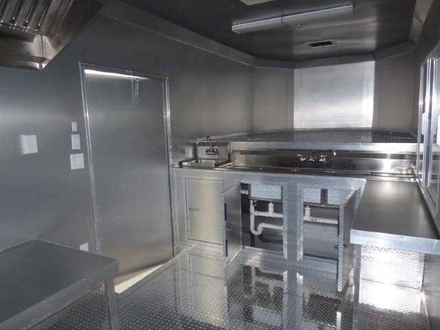Concession Trailer 8.5′ X 30′ Black – BBQ Event and Catering — photo 14